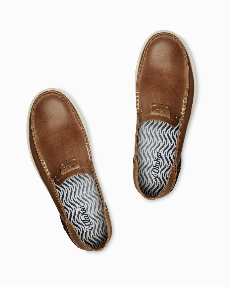 Tommy Bahama Value - OluKai® Kākaha Leather Slip-On Shoes