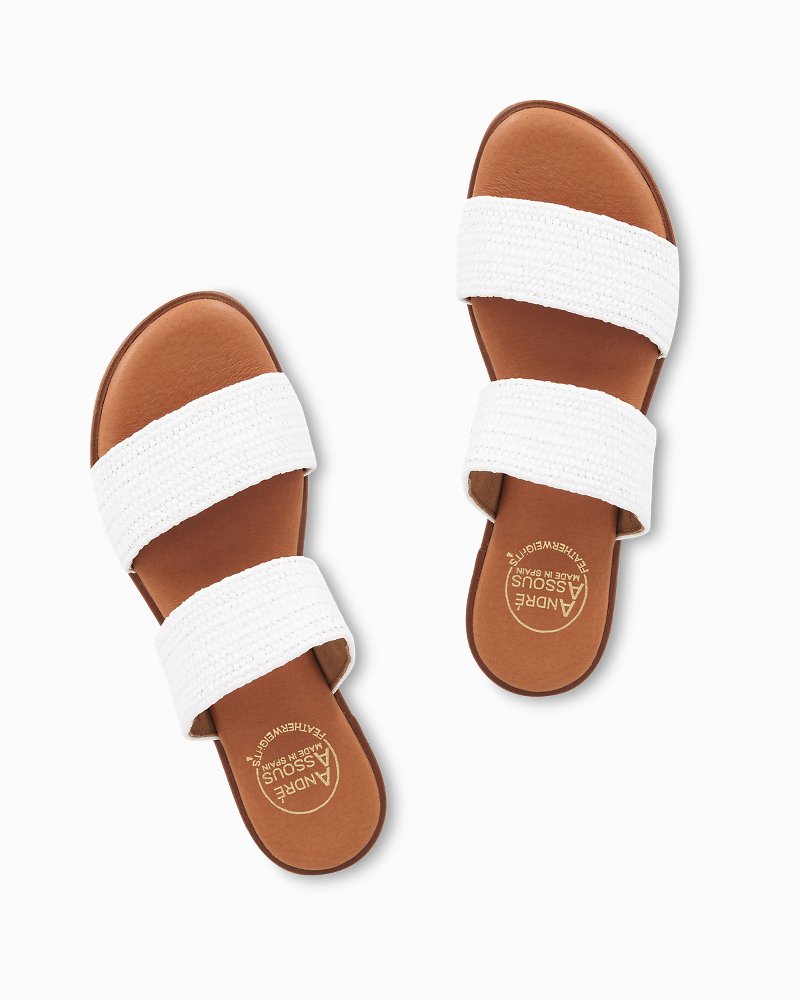 Tommy Bahama Signature - André Assous Galia Stretch Raffia Sandals