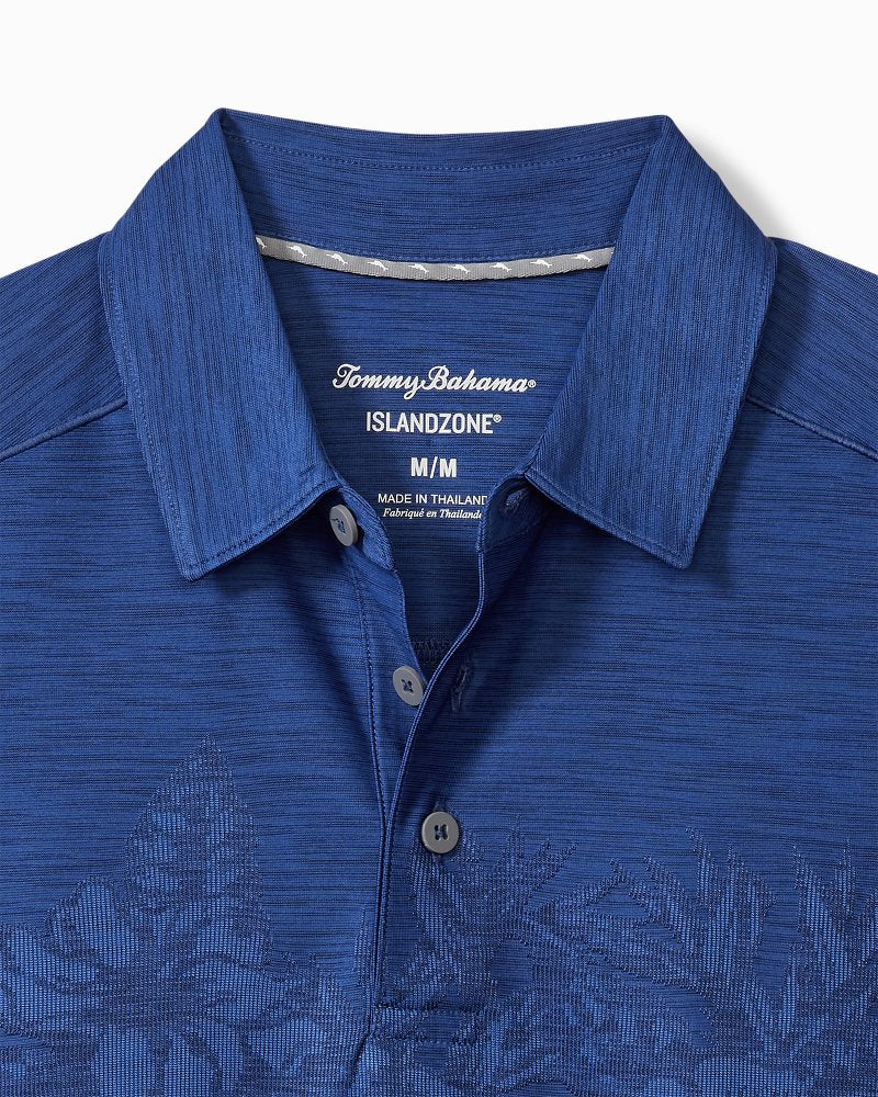Tommy Bahama Recommended - Big & Tall Palm Coast Hibiscus Border IslandZone® Polo