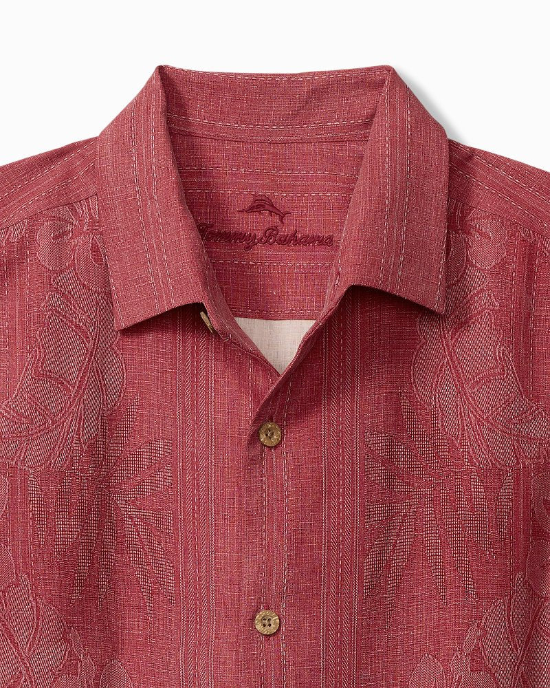 Tommy Bahama Smart Buy - Big & Tall Bali Border Silk Camp Shirt