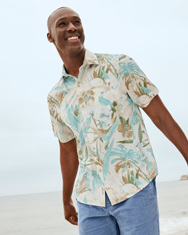 Tommy Bahama Signature - Big & Tall Bahama Coast Jungle Haven IslandZone® Shirt