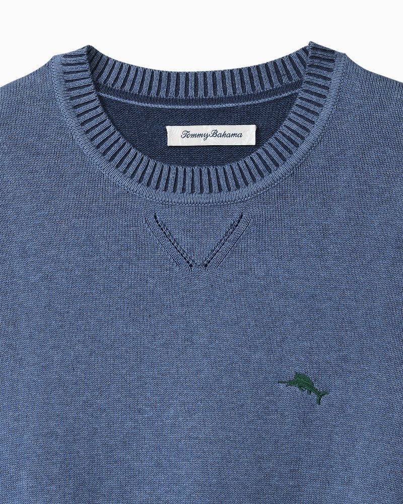 Tommy Bahama Premium - Big & Tall Marlin Luxe Crew Sweater