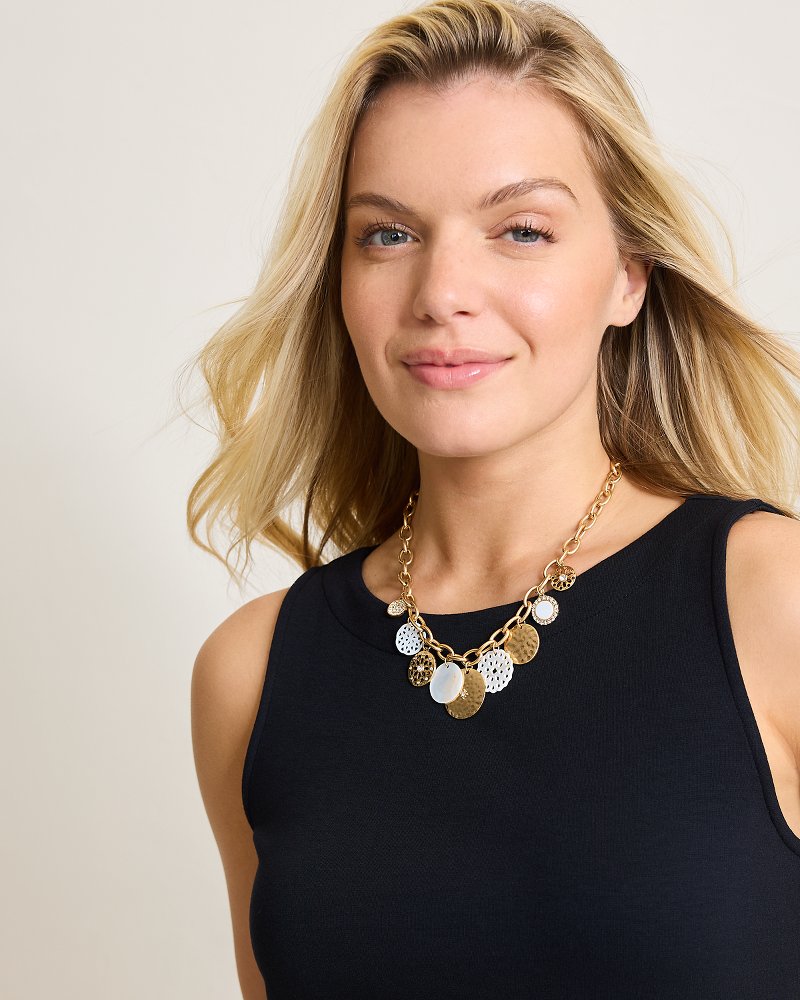 Tommy Bahama Best Seller - Madeira Mother of Pearl Statement Necklace