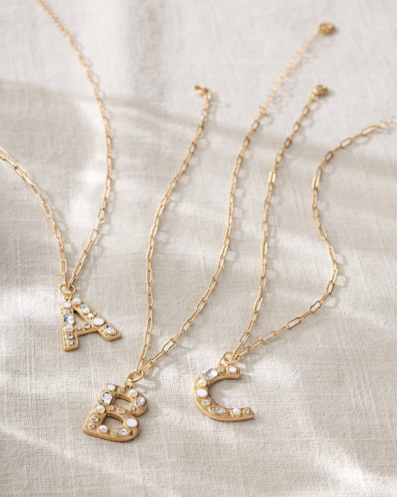 Tommy Bahama Signature - Initial Necklace