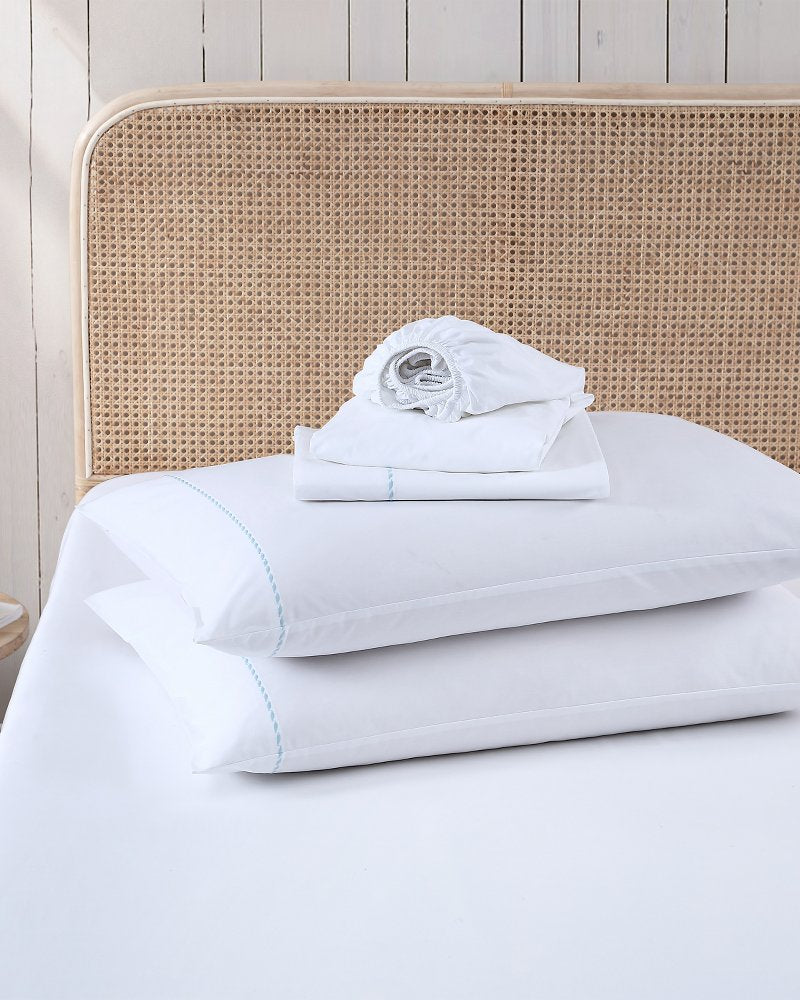 Tommy Bahama Popular - Solid 4-Piece Queen Sheet Set - Blue
