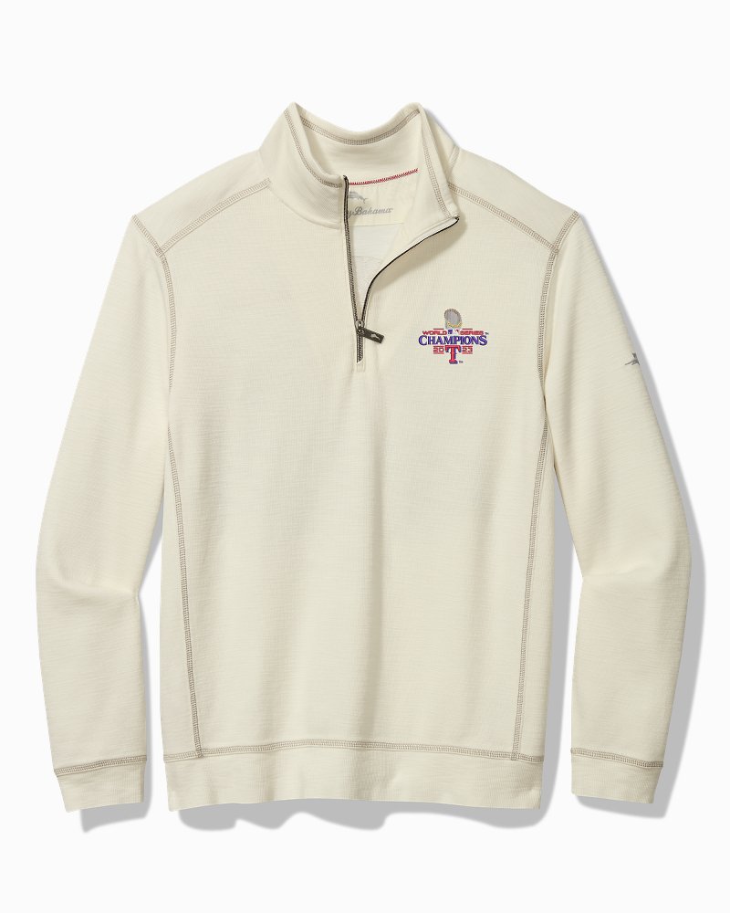 Tommy Bahama Trusted - 2023 MLB® World Series™ Tobago Bay Half-Zip Sweatshirt