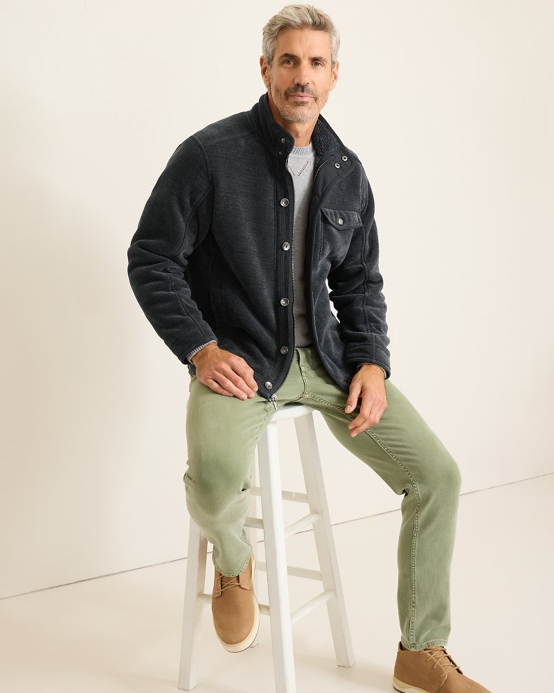 Tommy Bahama Top Pick - Sumner Fleece Shirt Jacket