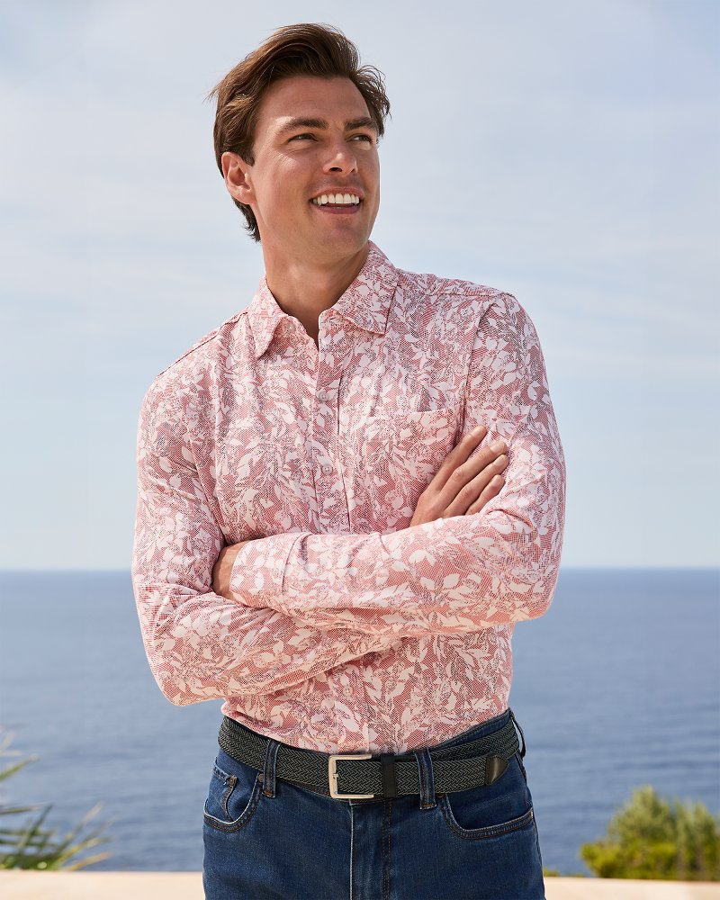 Tommy Bahama Deals - San Lucio Casa Vines Knit Stretch Shirt