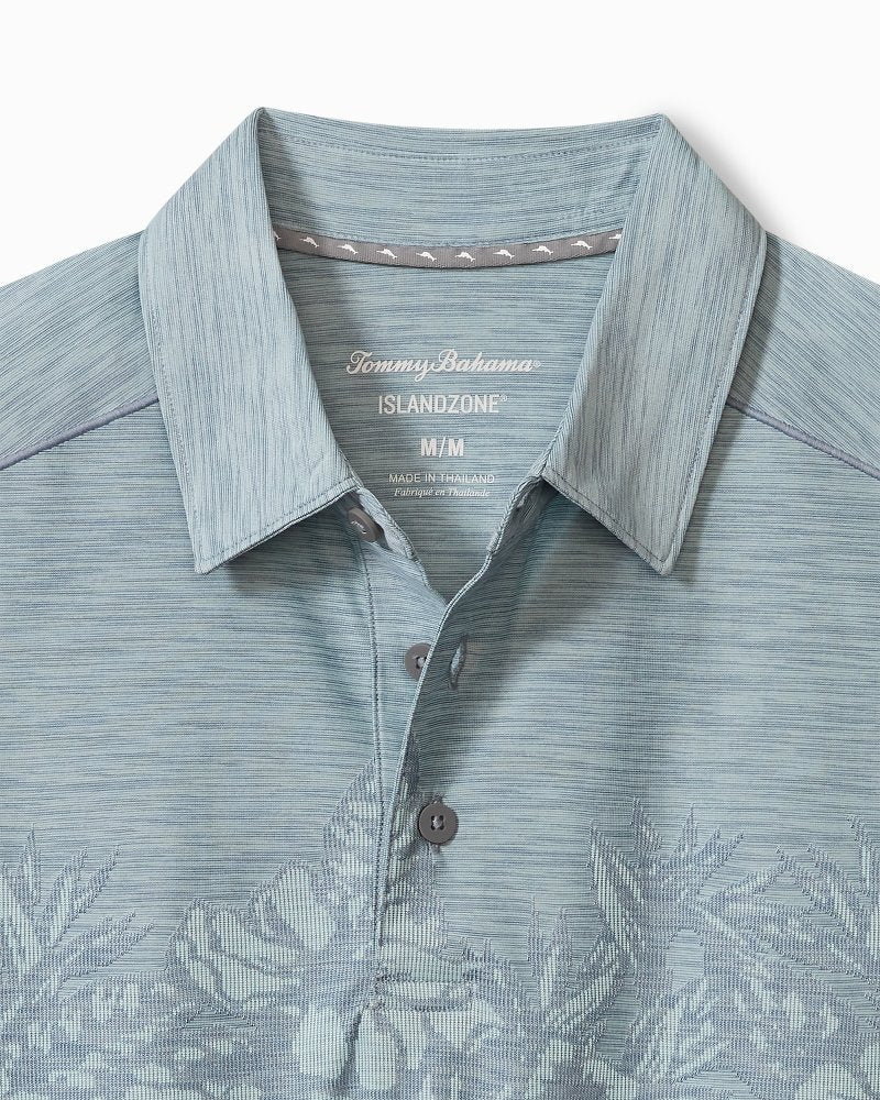 Tommy Bahama Customer Favorite - Palm Coast Hibiscus Border IslandZone® Polo