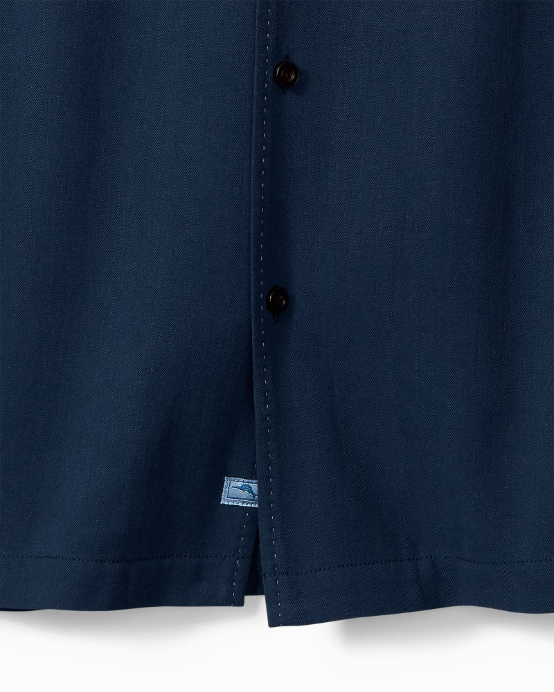 Tommy Bahama Premium - Hawaiian Herringbone Camp Shirt