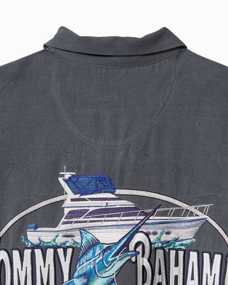 Tommy Bahama Hot Sale - A-fish-ianado Silk Camp Shirt