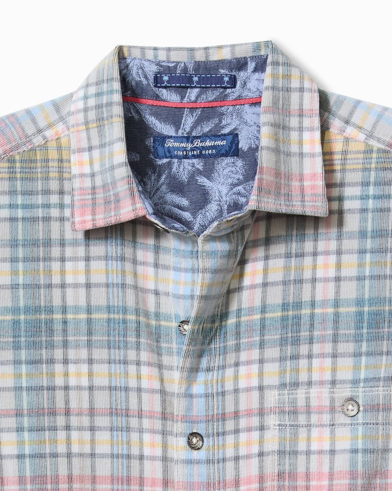 Tommy Bahama Classic - Coastline Cord Stretch Harbor Check Shirt