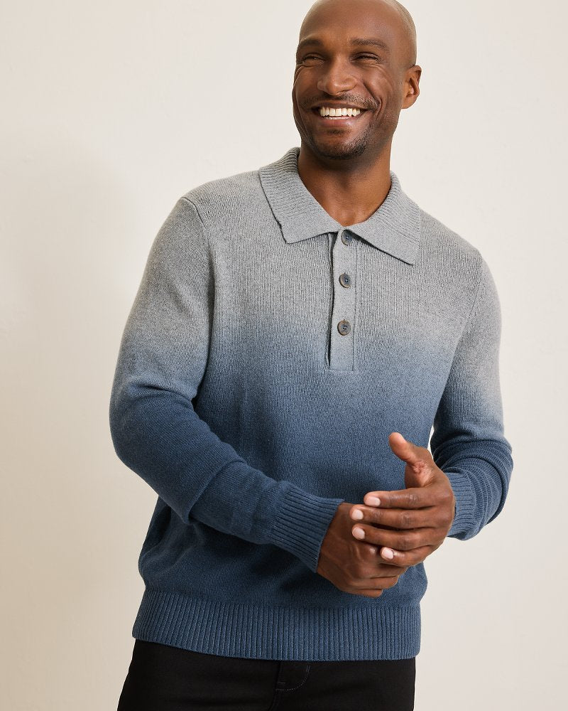 Tommy Bahama Quality - Ombré Dip-Dye Sweater Polo