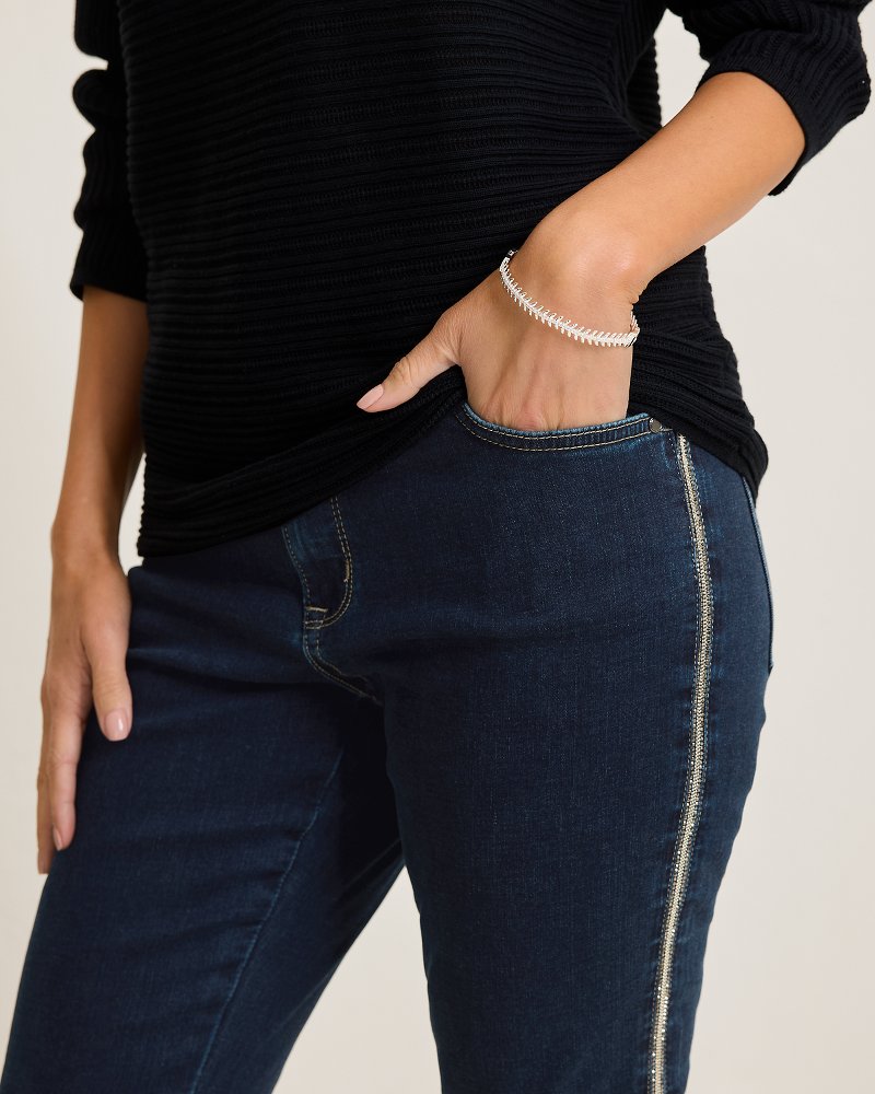Tommy Bahama Exclusive - Boracay® Indigo Tux High-Rise Ankle Jeans