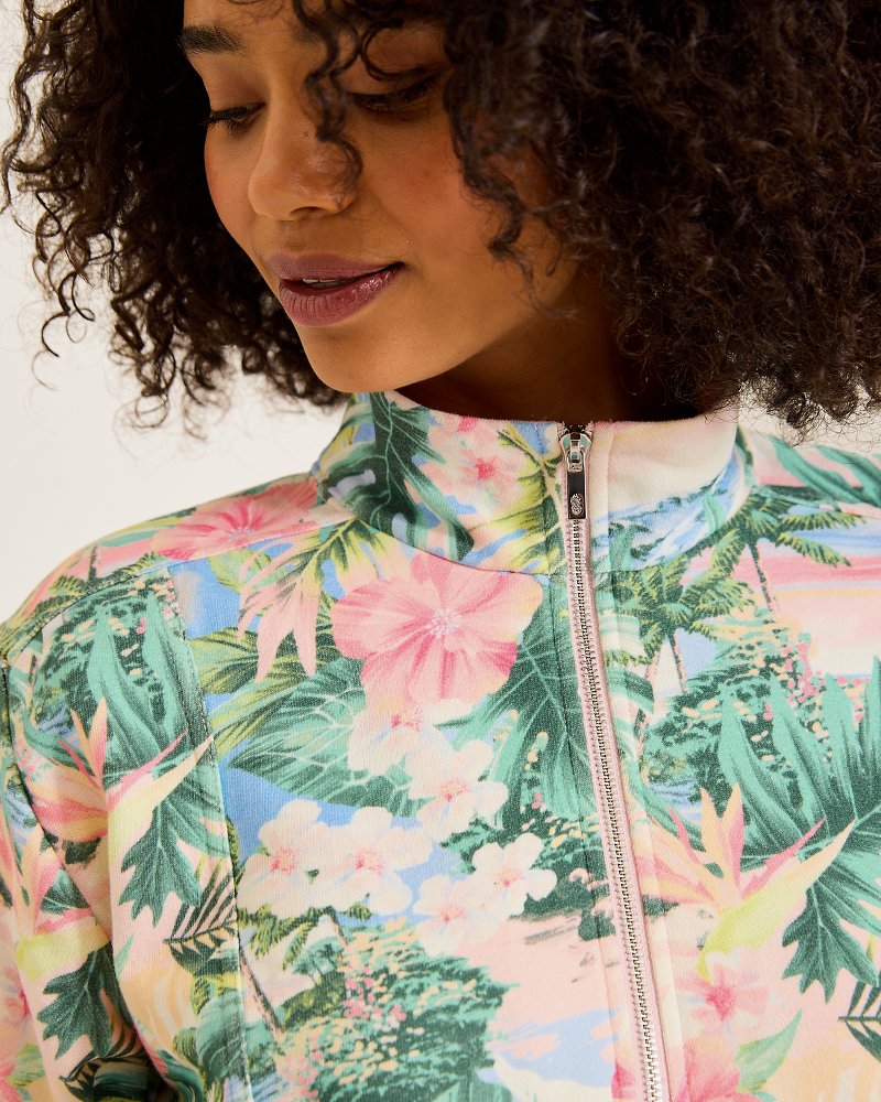 Tommy Bahama Trending - Marina Del Mar Ocean Vida Half-Zip Sweatshirt