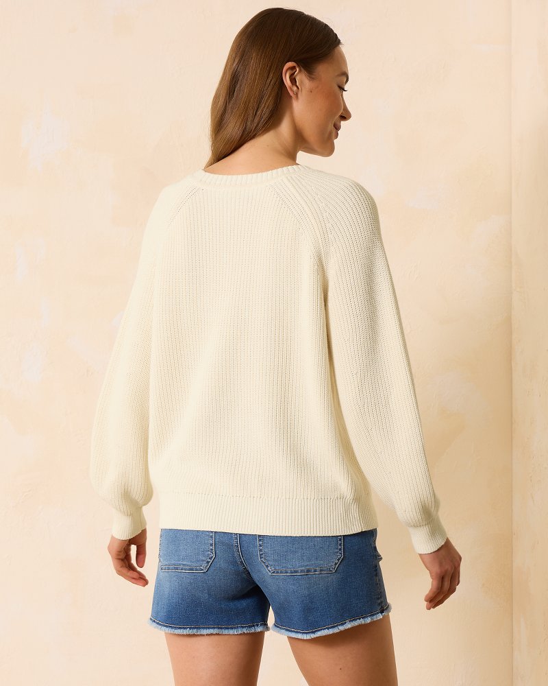 Tommy Bahama Hot Sale - Breezy Palm Crew Pullover