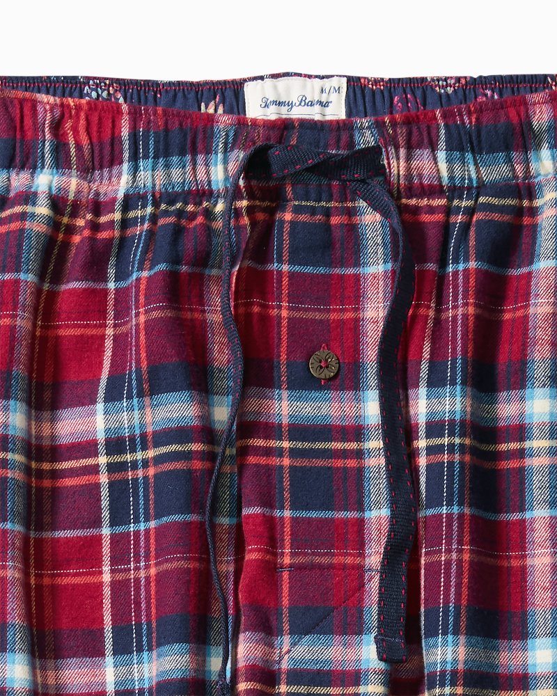 Tommy Bahama Quality - Flannel Plaid Pajama Pants