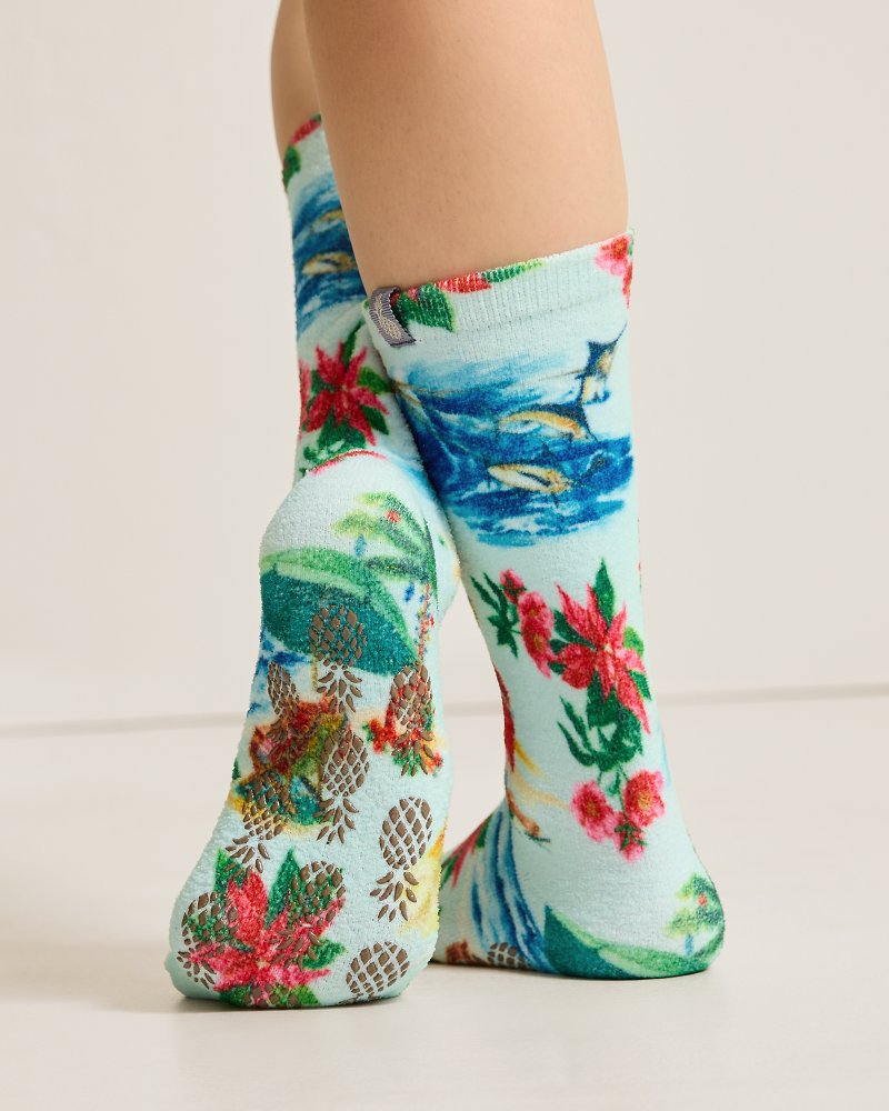 Tommy Bahama Hot Sale - Island Soft® Holiday Santa Socks