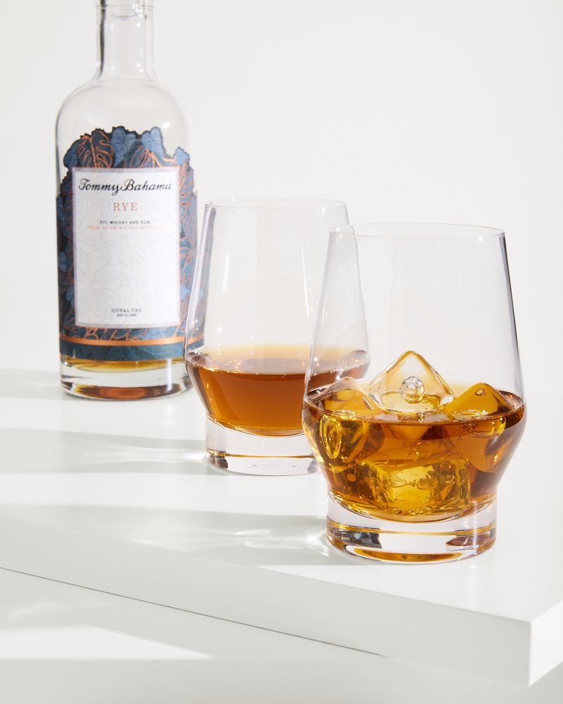 Tommy Bahama Sale - Viski® Heavy Base Crystal Whiskey Glasses - Set of 2