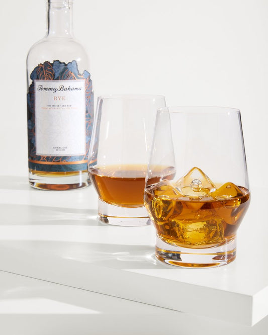 Tommy Bahama Sale - Viski® Heavy Base Crystal Whiskey Glasses - Set of 2