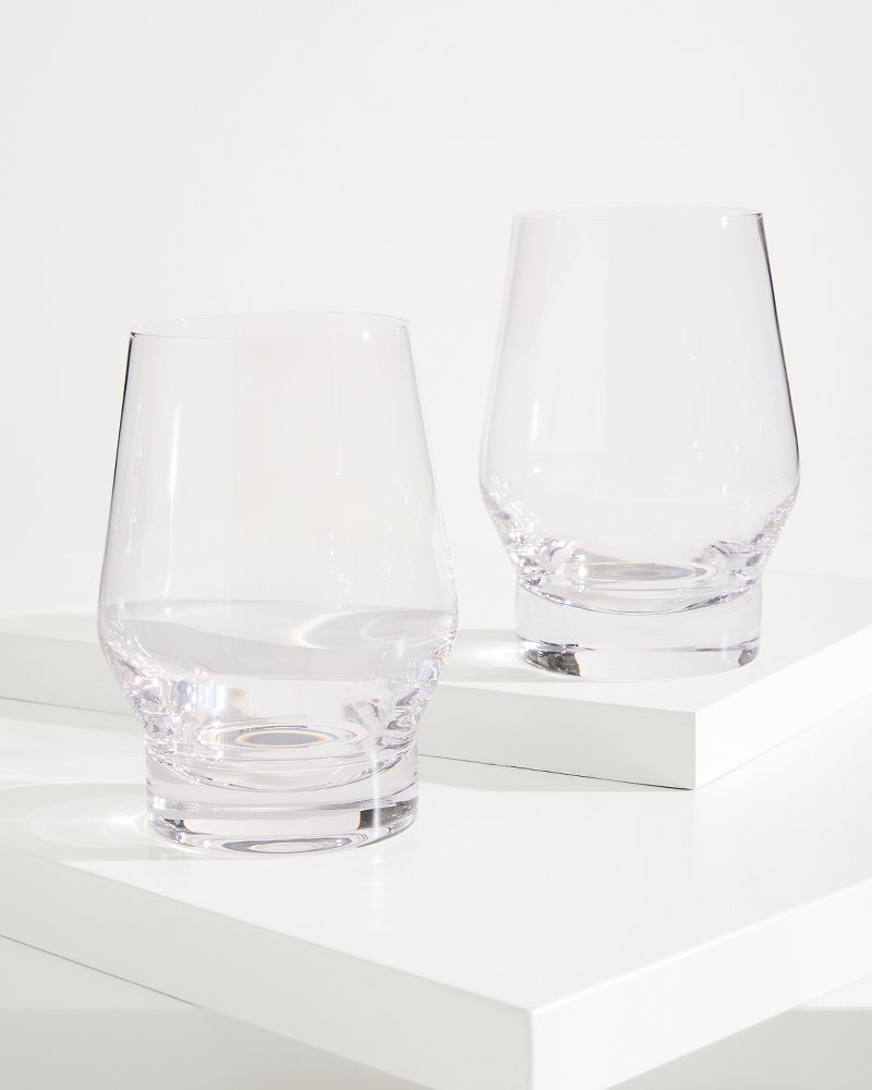 Tommy Bahama Sale - Viski® Heavy Base Crystal Whiskey Glasses - Set of 2
