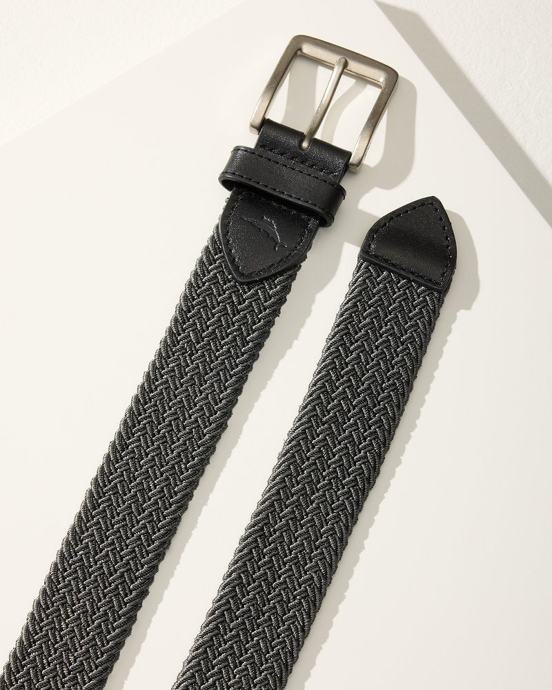 Tommy Bahama Recommended - Two-Tone Stretch Webbed Belt