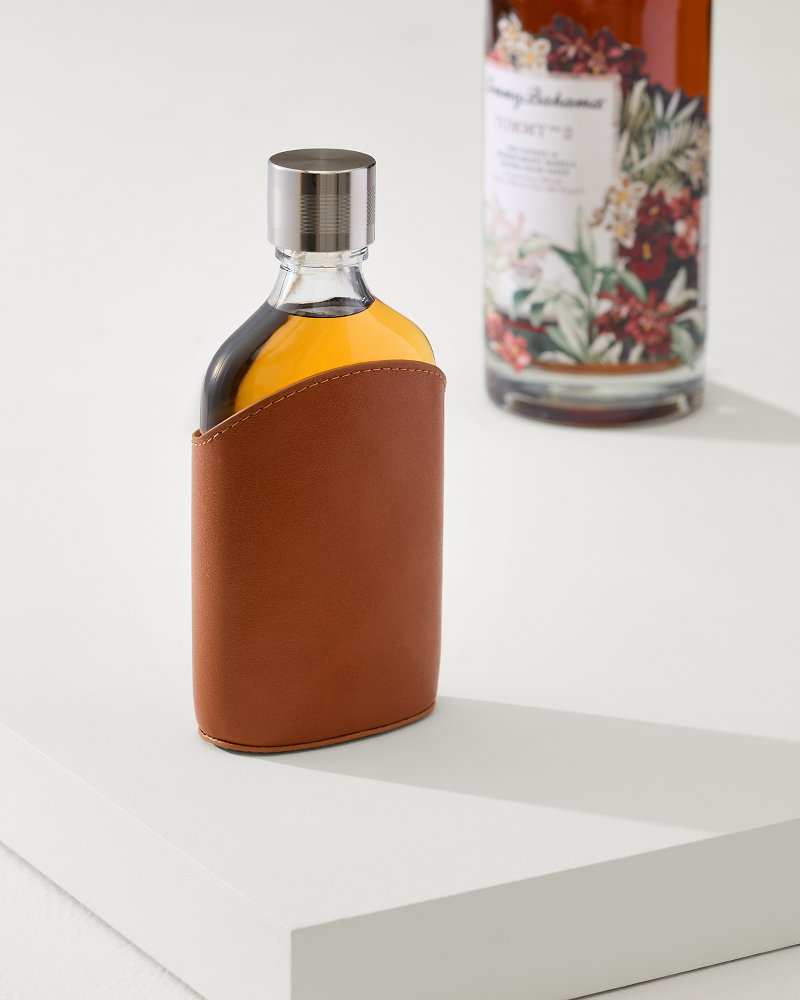 Tommy Bahama Latest - Viski® Parker Leather Flask