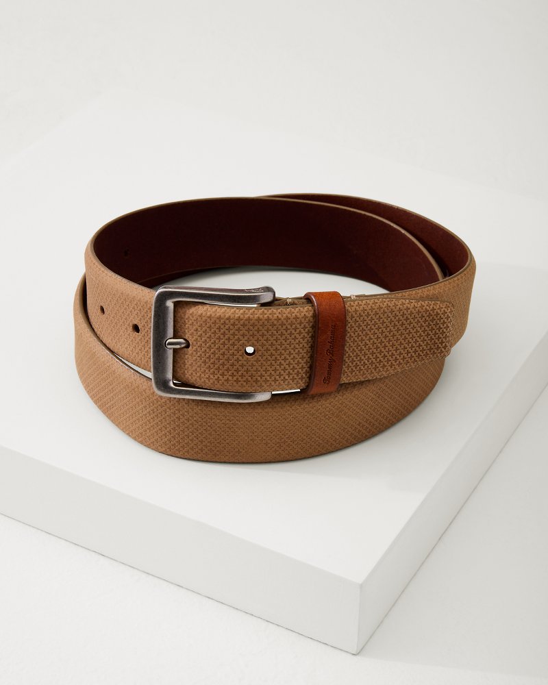 Tommy Bahama Best Seller - Embossed Nubuck Belt
