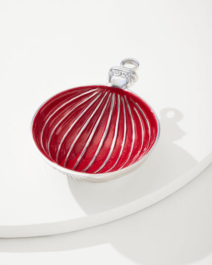 Tommy Bahama Deals - Red Ornament Candy Dish