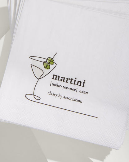 Tommy Bahama Exclusive - Martini Cocktail Napkins
