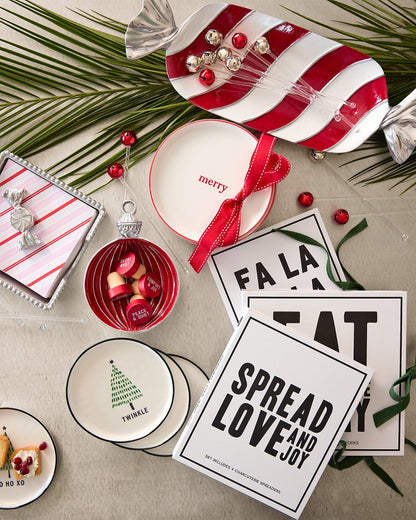 Tommy Bahama Recommended - Beaded Peppermint Napkin Box Set