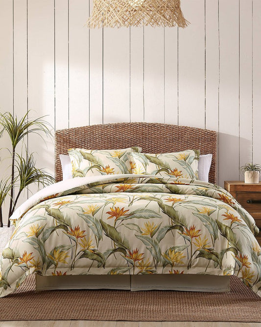Tommy Bahama New - Birds of Paradise 4-Piece California King Comforter Set