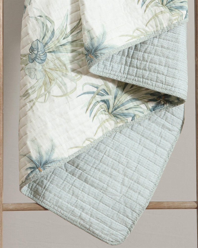 Tommy Bahama Latest - Serenity Palms Twin Quilt