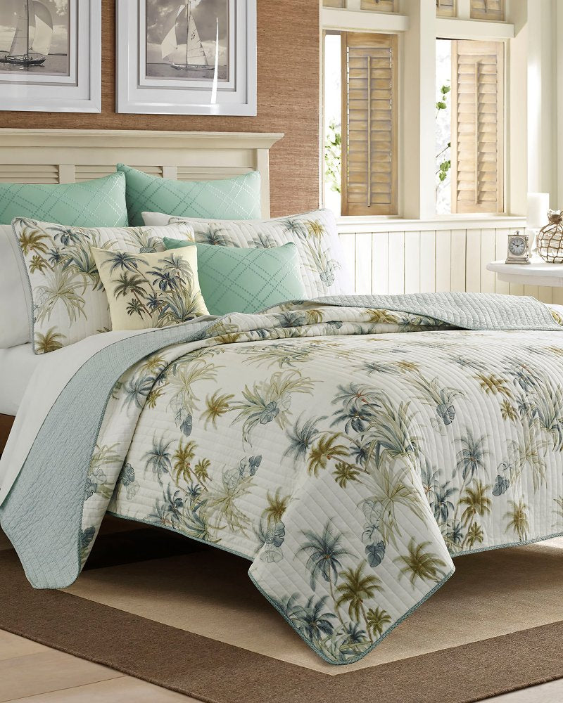 Tommy Bahama Hot Sale - Serenity Palms King Quilted Sham