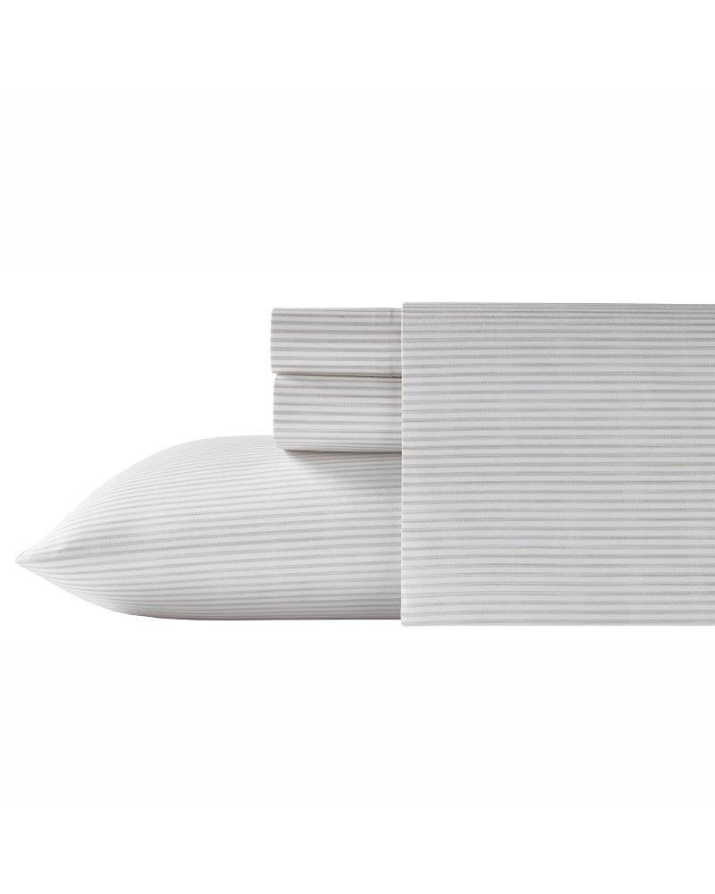 Tommy Bahama Signature - Paloma Stripe Cloud 4-Piece Queen Sheet Set
