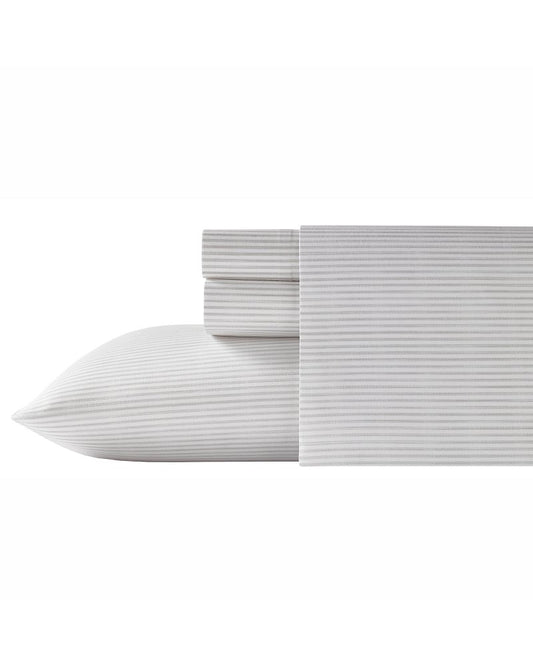 Tommy Bahama Signature - Paloma Stripe Cloud 4-Piece Queen Sheet Set