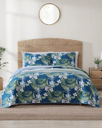Tommy Bahama Premium - Southern Breeze 3-Piece Full/Queen Quilt Set