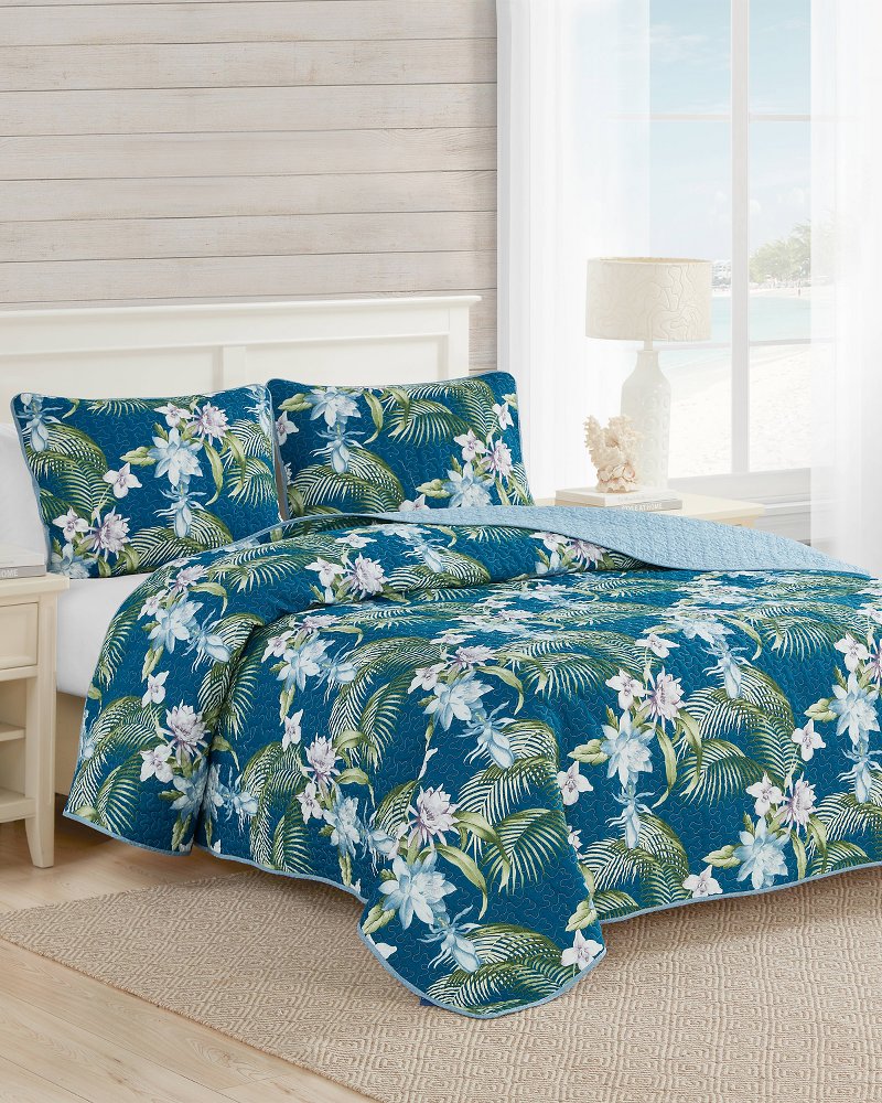 Tommy Bahama Premium - Southern Breeze 3-Piece Full/Queen Quilt Set