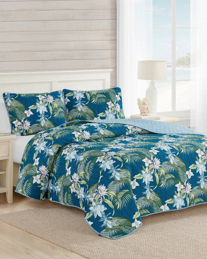 Tommy Bahama Premium - Southern Breeze 3-Piece Full/Queen Quilt Set