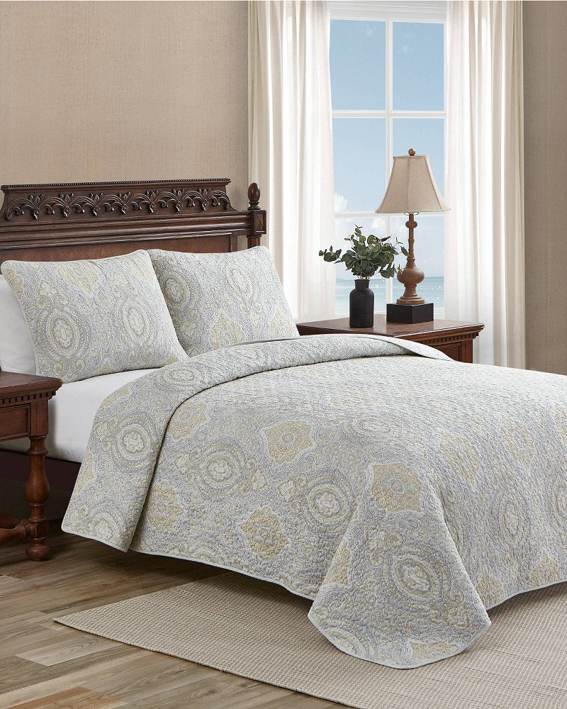 Tommy Bahama Popular - Turtle Cove 3-Piece King Quilt Set