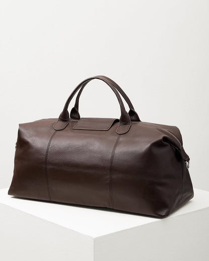 Tommy Bahama Great Value - Stanford Brown Leather Duffel Bag