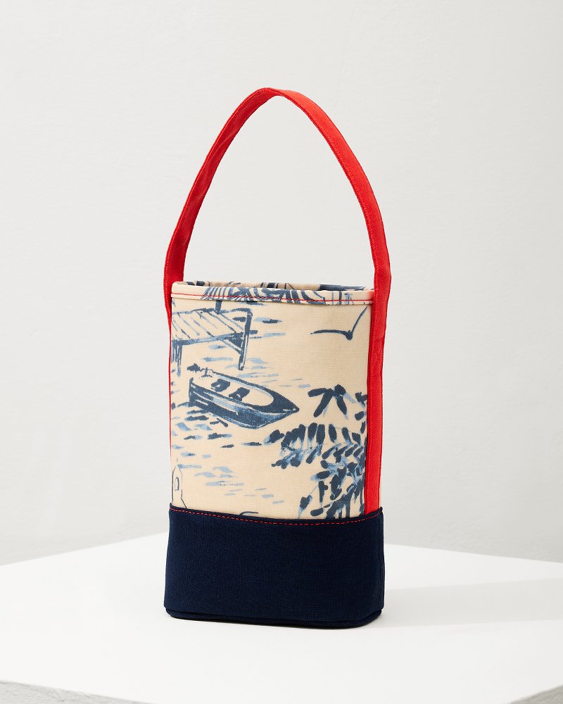 Tommy Bahama Top Pick - Daise Seascape Wine Caddy