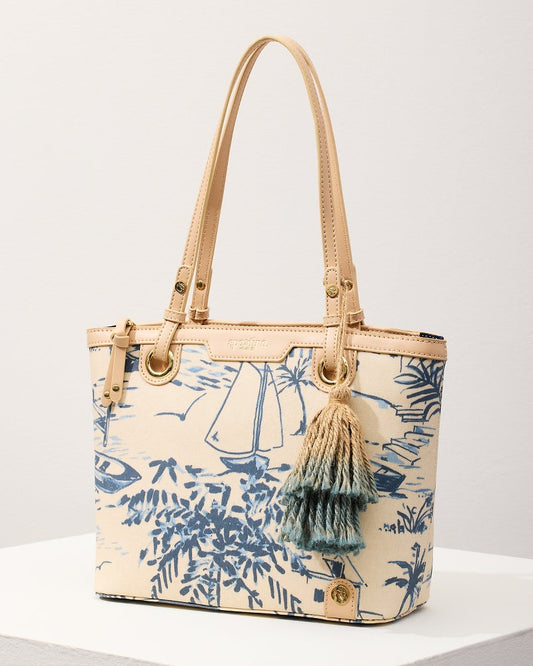 Tommy Bahama Classic - Daise Seascape Island Tote