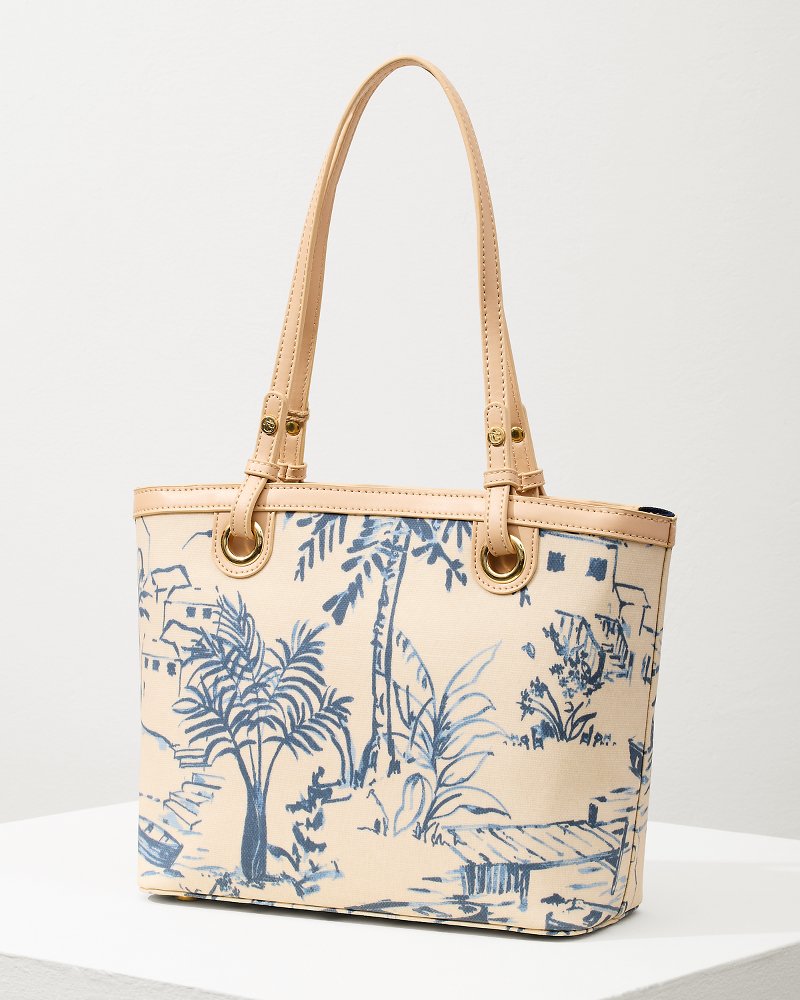 Tommy Bahama Classic - Daise Seascape Island Tote