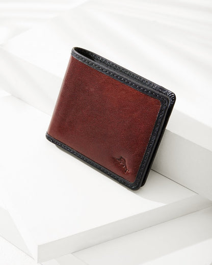Tommy Bahama Exclusive - Contrast Binding Slimfold Wallet