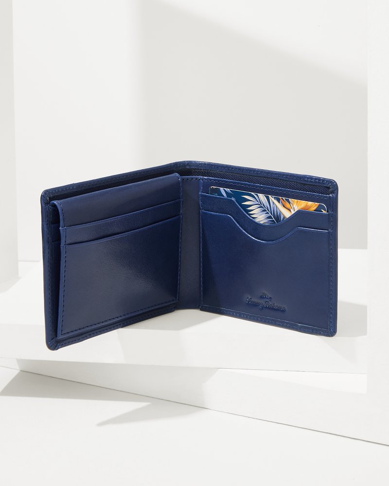 Tommy Bahama Popular - Passcase Wallet With Patch Logo