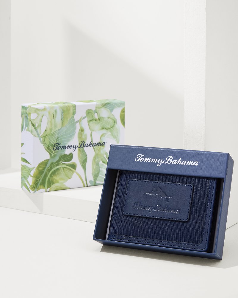 Tommy Bahama Popular - Passcase Wallet With Patch Logo