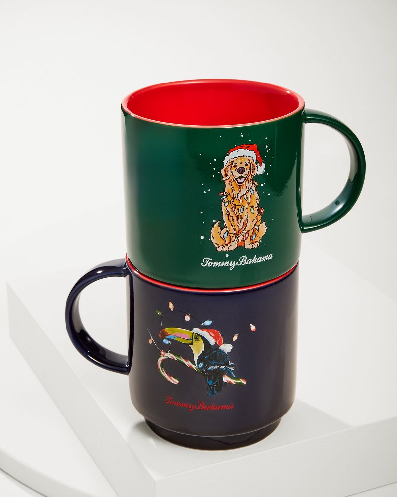 Tommy Bahama Quality - Huladay Retriever Stackable Mug