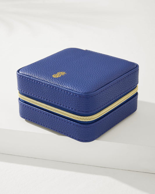 Tommy Bahama Popular - Leah Navy Travel Jewelry Case