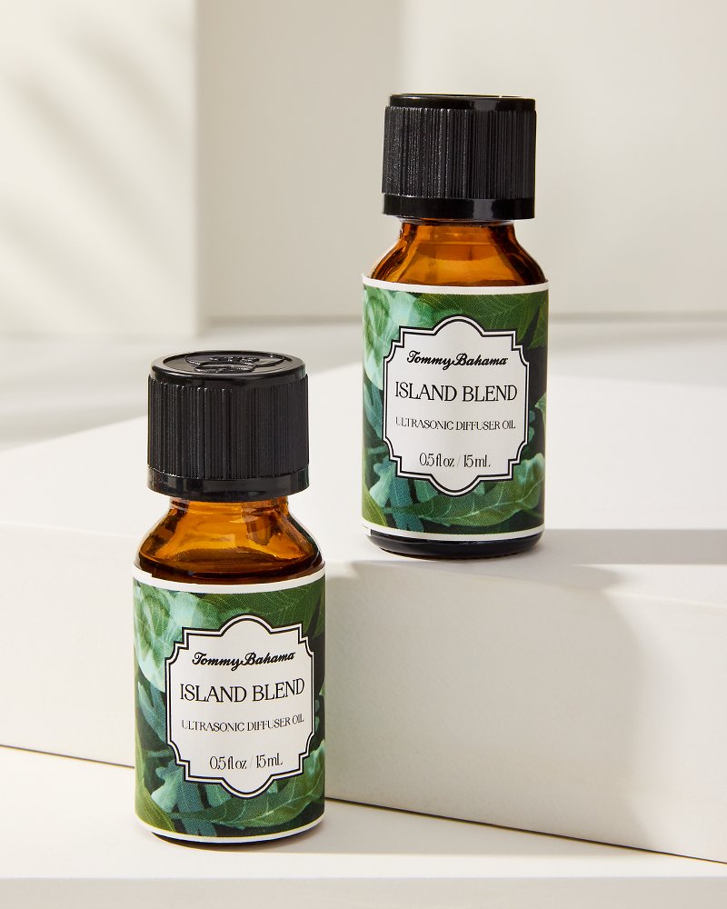 Tommy Bahama Essential - Island Blend Ceramic Pineapple Diffuser Oil Refill Set